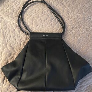 Pixie Mood Vegan Leather Black Shoulder Bag